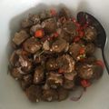 Cooksnap dari putri mega untuk resep Baso goreng sambal matah