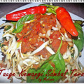 Cooksnap dari Melanie untuk resep Tauge Kemangi Sambal Terasi