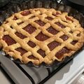 El cooksnap de Silvana Escofet Gautrain cuando hizo Pastafrola rápida para la visita.