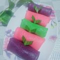 Cooksnap dari Mely Hartati untuk resep Dadar Gulung Warna-Warni