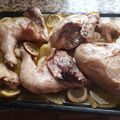 El cooksnap de Antonio Martínez cuando hizo Pollo al horno con ajos y limón... Muy fácil!!!.