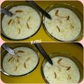 Renu Chandratre's cooksnap of when they made Sabudana ki kheer.