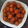 Vasudha Gudhe's cooksnap of when they made खव्याचे गुलाबजाम (khavyache gulab jamun recipe in marathi).