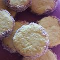 El cooksnap de Natalí Durán cuando hizo Alfajores de maizena.