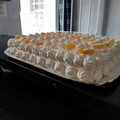 El cooksnap de Valeria Correa cuando hizo Crema chantilly para decorar tortas.