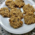 El cooksnap de Silvina Alaniz cuando hizo Galletitas de Avena, Banana y Chocolate.