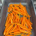 El cooksnap de Ana Laura cuando hizo Zanahorias caramelizadas.
