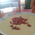 El cooksnap de Aliciarl22 cuando hizo Crema de patata y puerro con jamón.