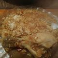 El cooksnap de Romina Paganini cuando hizo Guiso de arroz con pollo.
