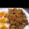 Reena Verbey का कुकस्नैप जब उन्होंने साबूदाने की स्वादिष्ट खिचड़ी (sabudana ki swadisht khichdi recipe in Hindi) बनाया था।