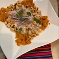 El cooksnap de NCC cuando hizo Ceviche clásico.