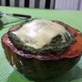 El cooksnap de Julia Garnica cuando hizo Zapallo relleno al horno.