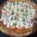 صورة من ام البنت والولد ، شاركها بعد تجربة وصفة بيتزا بالجبن والتونة🤤😋