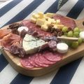 El cooksnap de Debora Zazulak cuando hizo Tabla de fiambres y quesos para la picada.