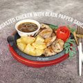 Cooksnap dari Puji Winarni untuk resep Roasted Chicken with mushroom sauce