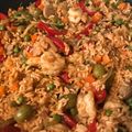 El cooksnap de Julieta Sarmiento cuando hizo Paella valenciana.