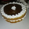 El cooksnap de Yesy cuando hizo Torta de olla con merengue italiano y chocolate.