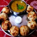 Mrinalini Sinha का कुकस्नैप जब उन्होंने दाल बाटी (Dal baati recipe in Hindi) बनाया था।