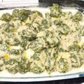 El cooksnap de Antonela Palmisano cuando hizo Malfatti de acelga y ricota.