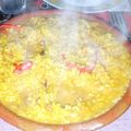 El cooksnap de Sole cuando hizo Arroz con bogavante caldoso.