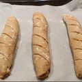 Ágnes Ducza Cooksnap-ja, amikor elkészítette a(z) Gluténmentes, lisztkeverékmentes bagett 2 receptet.