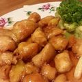 Sarah's cooksnap of when they made Sweet and sour chicken.