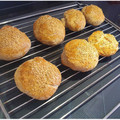 El cooksnap de Becky cuando hizo Pan de hamburguesa tipo brioche.
