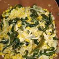 El cooksnap de Jorge Vergara cuando hizo Rajas poblanas con pollo en crema de elote.