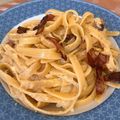 Patricia's cooksnap of when they made Spaghetti alla Carbonara.