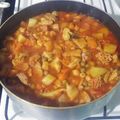 El cooksnap de Daniel Sosa cuando hizo Guiso de mondongo de fecha patria.