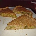 El cooksnap de Silvana cuando hizo Tarta de brócoli y pollo.