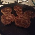 El cooksnap de gaby cuando hizo Hamburguesa Latina.