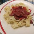 Cooksnap από Ναυσικά στη συνταγή Ζυμαρικά με σάλτσα ντομάτας και λουκάνικα