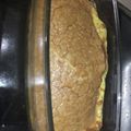 El cooksnap de Karina Bazan cuando hizo Chipa Guazú (Tarta de Choclo).
