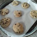 El cooksnap de Estelita Cricri cuando hizo Galletitas con chips de chocolate.