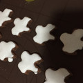 El cooksnap de Marieta cuando hizo Galletas de chocolate y almendra Sin Gluten hechas con cortador de esqueleto para Halloween.