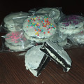 El cooksnap de Sofia Abigail Ledezma cuando hizo Alfajor tipo oreo bañados.