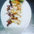 El cooksnap de La Cocina De Manu Toscano cuando hizo Manitas de cerdo con caracoles.