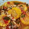 Cooksnap dari Dapur Gembul untuk resep Cumi Jagung Saos Padang (pedas~asam~manis)...😚