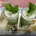 Kumkum Chatterjee's cooksnap of when they made Cucumber and Mint Cooler.