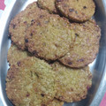El cooksnap de Marina Pistola cuando hizo Hamburguesas de lentejas y arvejas partidas veganas 🌿🍔.