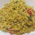 Granny's cooksnap of when they made Peppered Noddles.