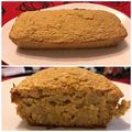 El cooksnap de Magui Waldheim cuando hizo Budín húmedo de bananas y naranja (sin harina ni azúcar).