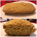 El cooksnap de Magui Waldheim cuando hizo Budín húmedo de bananas y naranja (sin harina ni azúcar).