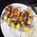 El cooksnap de Eduardo Daniel Günther Schmauck cuando hizo Brochetas de camarones.