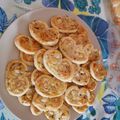 El cooksnap de Carmen cuando hizo Palmeritas de jamón y queso.