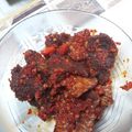 Cooksnap dari Ayu untuk resep Dendeng Balado petai tempe kering