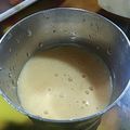 Areeba Masroor's cooksnap of when they made Mango shake.