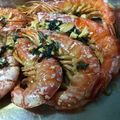 El cooksnap de Andrealeza cuando hizo Gambón al horno con ajo y perejil.