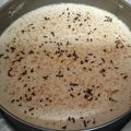 El cooksnap de Sandra cuando hizo Tarta de Horchata.